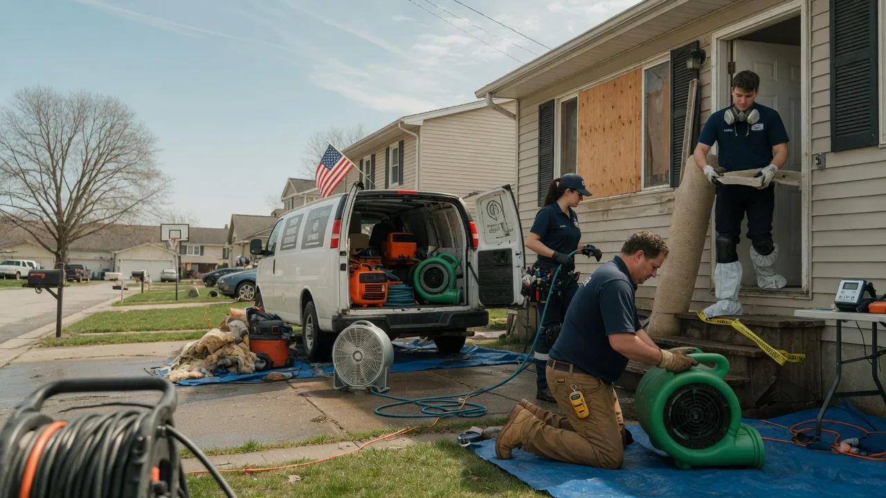 Water Damage Restoration in White Castle, LA near me